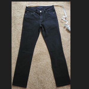 Levi's  Women's Black Mid Rise Skinny Jeans  10M